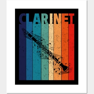 Vintage Clarinet Posters and Art